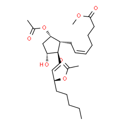 (5Z,9α,11α,13E,15S)-9,15-Di(acetyloxy)-11-hydroxyprosta-5,13-dien-1-oic acid methyl ester picture