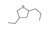 4-ethyl-2-propylthiolane Structure