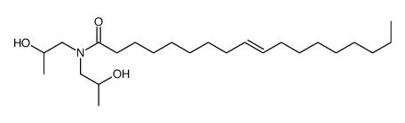 N,N-bis(2-hydroxypropyl)octadec-9-enamide Structure