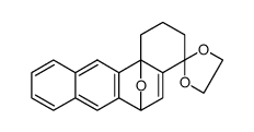 1,2,3,6-tetrahydrospiro[6,12b-epoxytetraphene-4,2'-[1,3]dioxolane] Structure