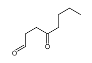 4-oxooctanal Structure