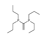 1-dipropylphosphanylethenyl(dipropyl)phosphane Structure