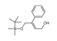 4-[tert-butyl(dimethyl)silyl]oxy-3-phenylbut-2-en-1-ol Structure