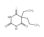 5-ethyl-5-propyl-6-sulfanylidene-1,3-diazinane-2,4-dione picture