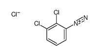 2,3-dichlorobenzenediazonium,chloride Structure