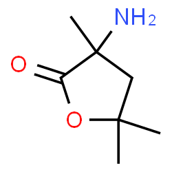 2(3H)-Furanone,3-aminodihydro-3,5,5-trimethyl-(9CI)结构式