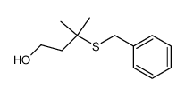 3-benzylthio-3-methyl-1-butanol结构式