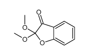 2,2-dimethoxy-1-benzofuran-3-one Structure