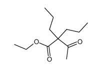 2,2-dipropyl-acetoacetic acid ethyl ester Structure