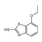 2(3H)-Benzothiazolethione,7-ethoxy-(9CI)结构式