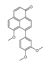 7-(3,4-dimethoxyphenyl)-6-methoxy-1H-phenalen-1-one Structure