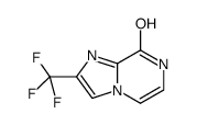 8-hydroxy-2-(trifluoromethyl)imidazo[1,2-a]pyrazine结构式