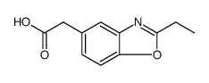 5-Benzoxazoleacetic acid, 2-ethyl结构式