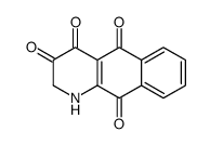 1,2-dihydrobenzo[g]quinoline-3,4,5,10-tetrone结构式