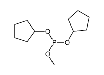 dicyclopentyl methyl phosphite结构式