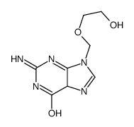 9-[(2-HYDROXYETHOXYMETHYL)]GUANINE Structure