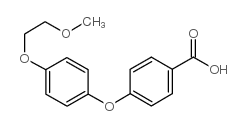 4-[4-(2-METHOXY-ETHOXY)-PHENOXY]-BENZOIC ACID Structure