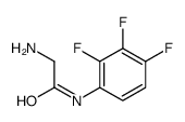 2-amino-N-(2,3,4-trifluorophenyl)acetamide结构式