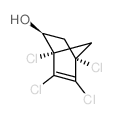 Bicyclo[2.2.1]hept-5-en-2-ol,1,4,5,6-tetrachloro-, exo- (9CI) Structure