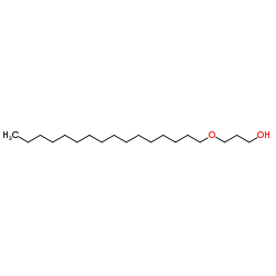 3-(Hexadecyloxy)-1-propanol Structure