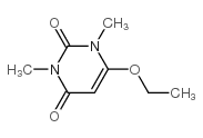 2,4(1H,3H)-Pyrimidinedione,6-ethoxy-1,3-dimethyl- Structure