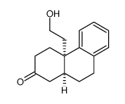 cis-2-(2-oxo-1,2,3,4,4a,9,10,10a-octahydrophenanthren-4a-yl)ethanol结构式