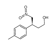 4-nitro-3-p-tolylbutan-1-ol Structure