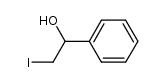 1-(1-hydroxy-2-iodo-ethyl)-benzene Structure