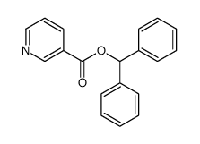 benzhydryl pyridine-3-carboxylate Structure