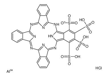 chloroaluminum tetrasulfophthalocyanine结构式