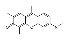 6-(dimethylamino)-2,4,9-trimethylxanthen-3-one Structure