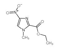 1-甲基-4-硝基咪唑-2-羧酸乙酯结构式