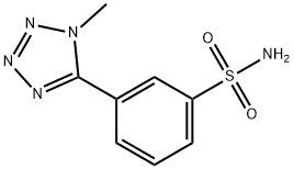 3-(1-methyl-1H-1,2,3,4-tetrazol-5-yl)benzene-1-sulfonamide Structure