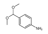 4-(dimethoxymethyl)aniline结构式