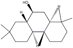 13,13-Dimethylpodocarpan-7β-ol structure