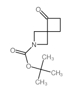 TERT-BUTYL 5-OXO-2-AZASPIRO[3.3]HEPTANE-2-CARBOXYLATE Structure