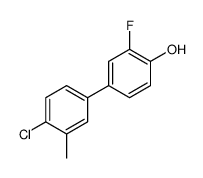 4-(4-chloro-3-methylphenyl)-2-fluorophenol Structure