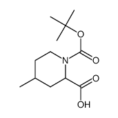 4-Methyl-Piperidine-1,2-Dicarboxylic Acid 1-Tert-Butyl Ester structure