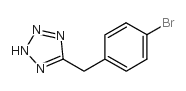 5-(4-BROMO-BENZYL)-2H-TETRAZOLE structure