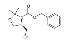 (S)-苯甲基4-(羟甲基)-2,2-二甲基噁唑烷-3-甲酸基酯图片