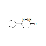 6-环戊基哒嗪-3(2H)-酮结构式