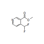 Methyl 4-(Difluoromethyl)nicotinate Structure