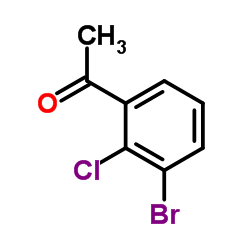 3-溴-2-氯苯乙酮结构式