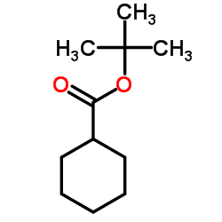 2-Methyl-2-propanyl cyclohexanecarboxylate结构式