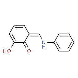 2,4-Cyclohexadien-1-one, 2-hydroxy-6-[(phenylamino)methylene]-, (Z)- (9CI) structure