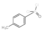 1-dichlorophosphoryl-4-methyl-benzene结构式