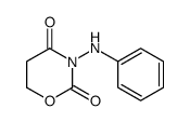 3-anilino-1,3-oxazinane-2,4-dione Structure