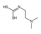 2-(Dimethylamino)ethyldithiocarbamic acid Structure