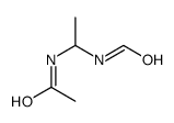 N-(1-formamidoethyl)acetamide Structure