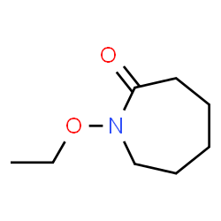 2H-Azepin-2-one,1-ethoxyhexahydro-(9CI)结构式